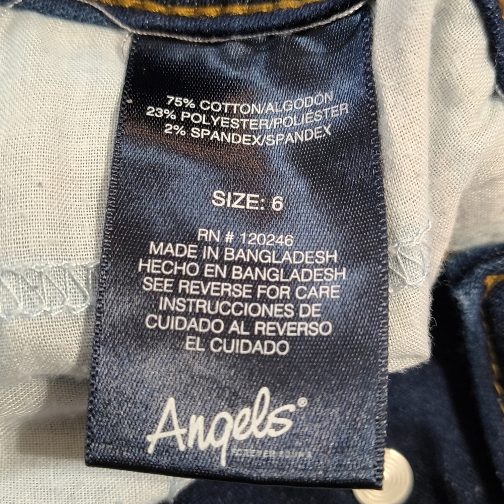 Angels Button Fly Heritage Comfortable Capris Siz… - image 7